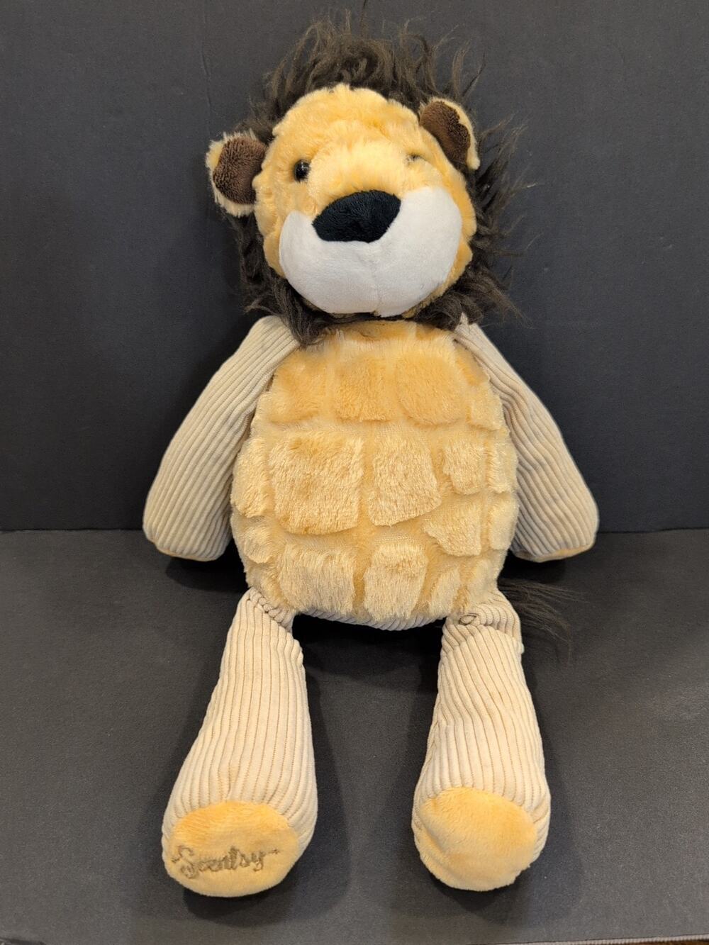 Scentsy Buddy Roarbert the Lion 15" Yellow Plush Stuffed Animal Retired
